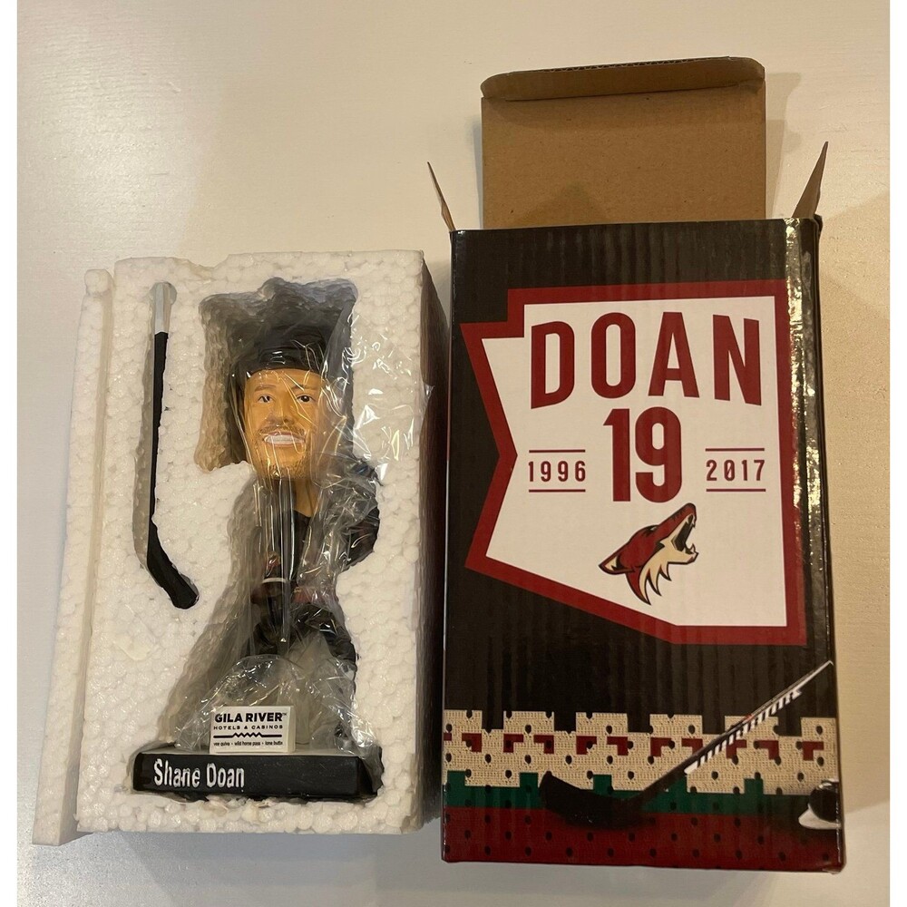 Shane Doan 19 Arizona Coyotes Jersey Retirement Bobblehead SGA 2/24/19